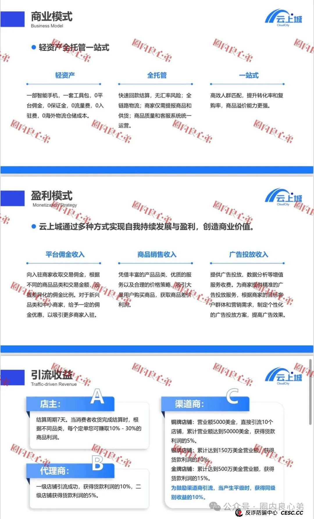 云上城TikTok跨境电商“暴富陷阱”全揭秘，涉嫌伪造背书双重骗局，继续投诉继续发，不向黑恶势力低头。(14)