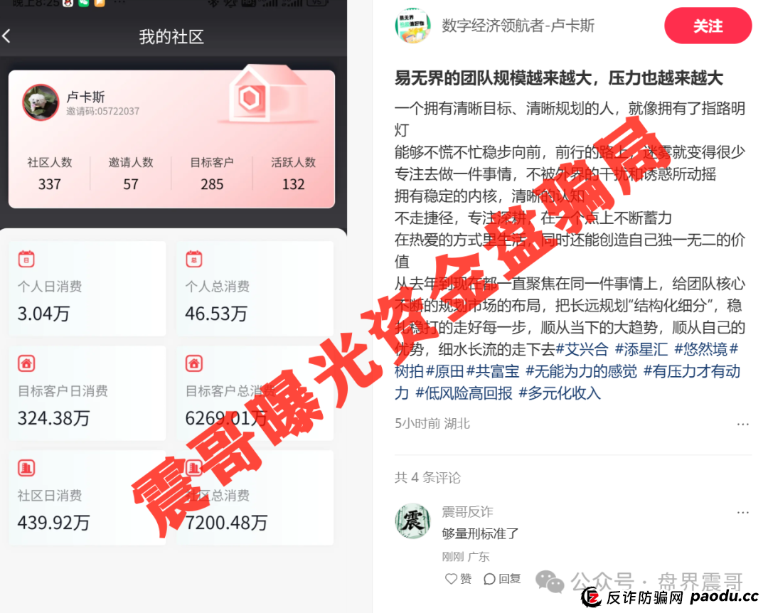 易无界3亿骗局曝光！操盘手欠8000万外债疯狂收割，震哥深度扒皮(2)