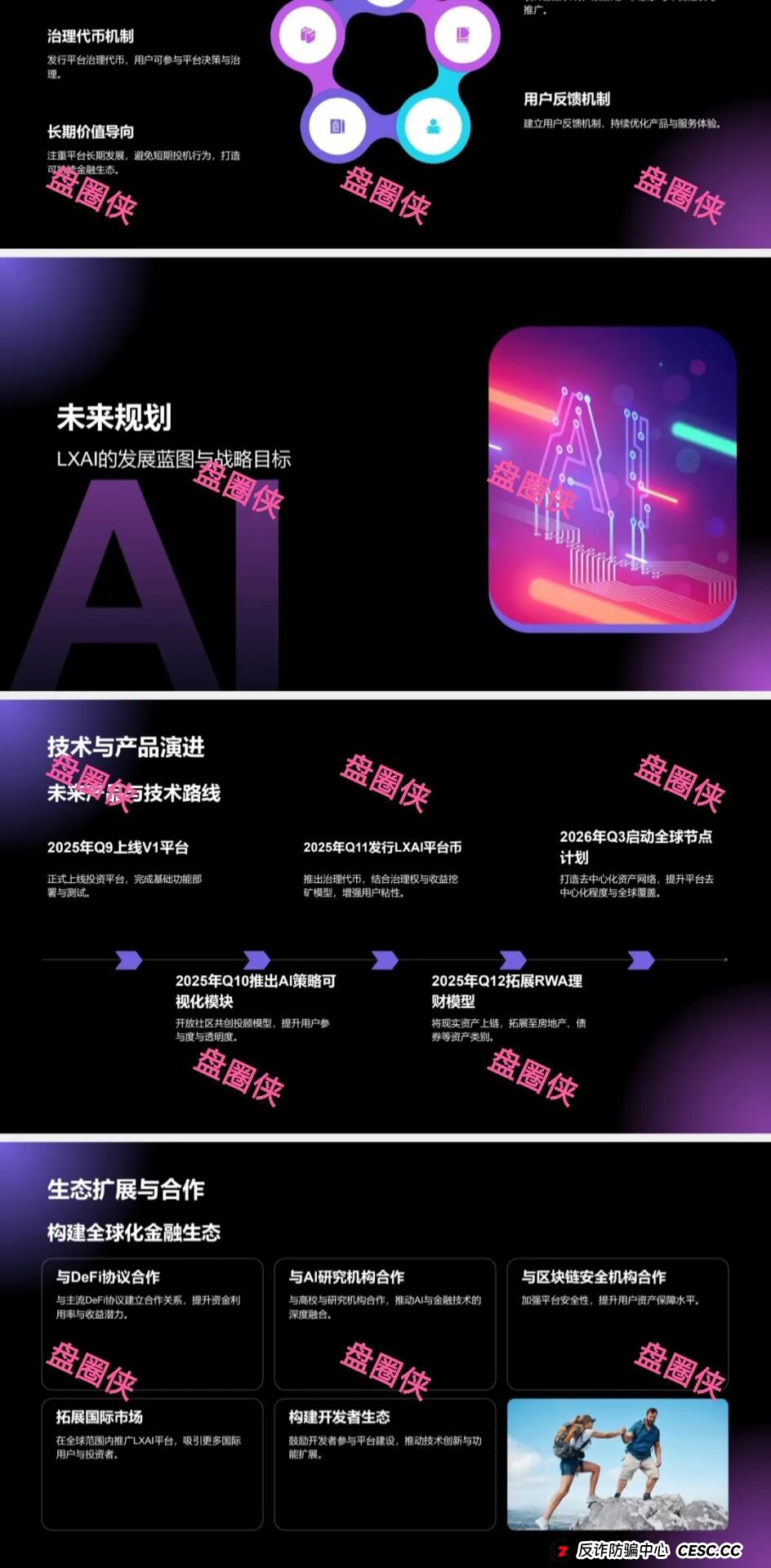 9月18日：最新资金盘项目骗局曝光，LXAI，ARK&amp;amp;DEFAI随时可能卷钱跑路(3)