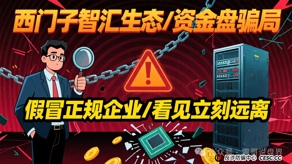 西门子智汇生态资金盘骗局，假冒正规企业，看见远离(1)