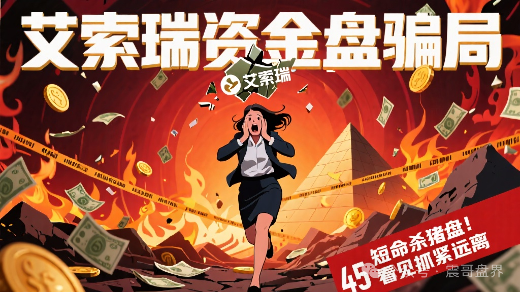 艾索瑞资金盘骗局，短命杀猪盘，看见抓紧远离