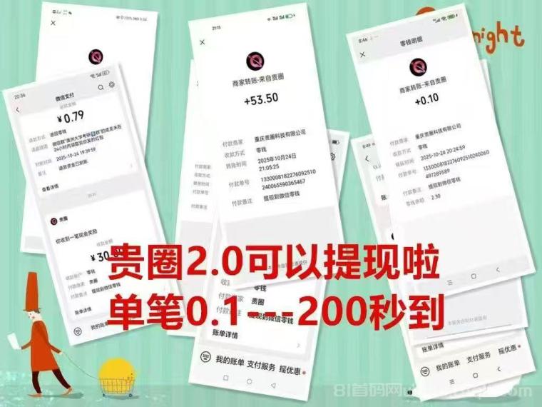 贵圈短视频平台首码拉新，静态每天0.5元，享10代拉新奖励，轻松赚收益(4)