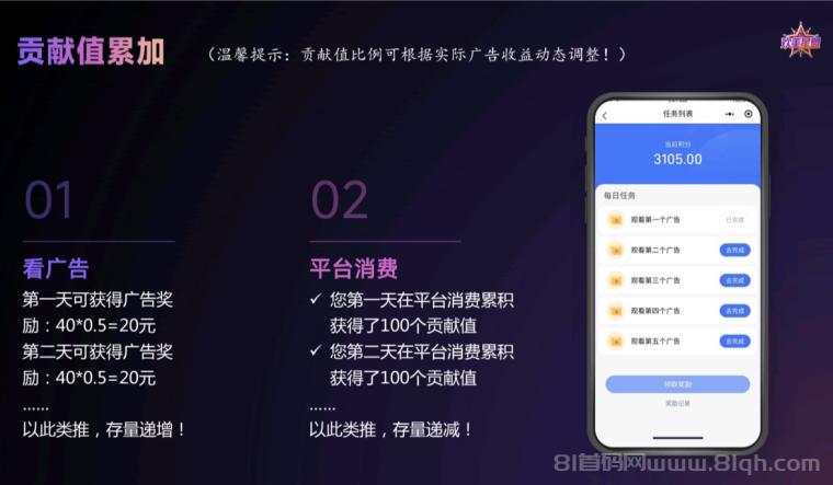 欢美生活首码三三滑落公排：扫码锁粉占位，广告+购物模式，早一步强占先机(3)