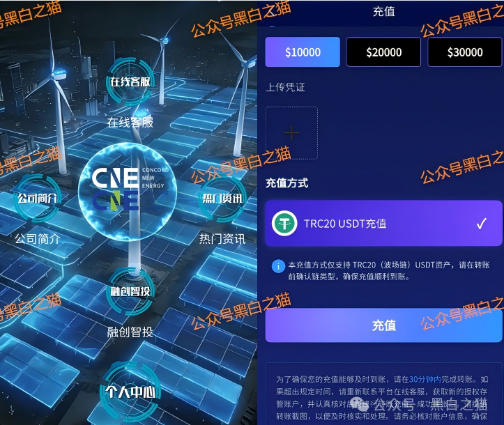 资金盘｜“协合能源”遭到诈骗团伙碰瓷，借壳欺诈投资人充值......(5)