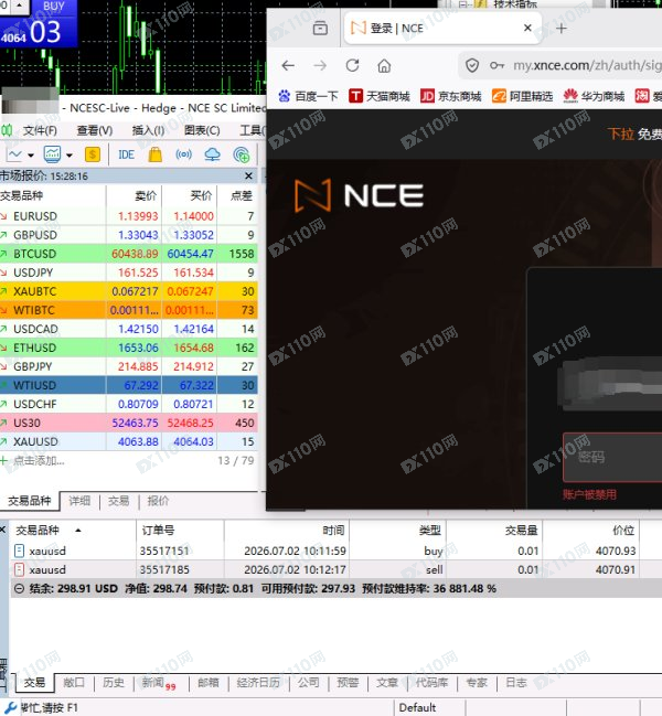 NCE盈利不给，本金也不给