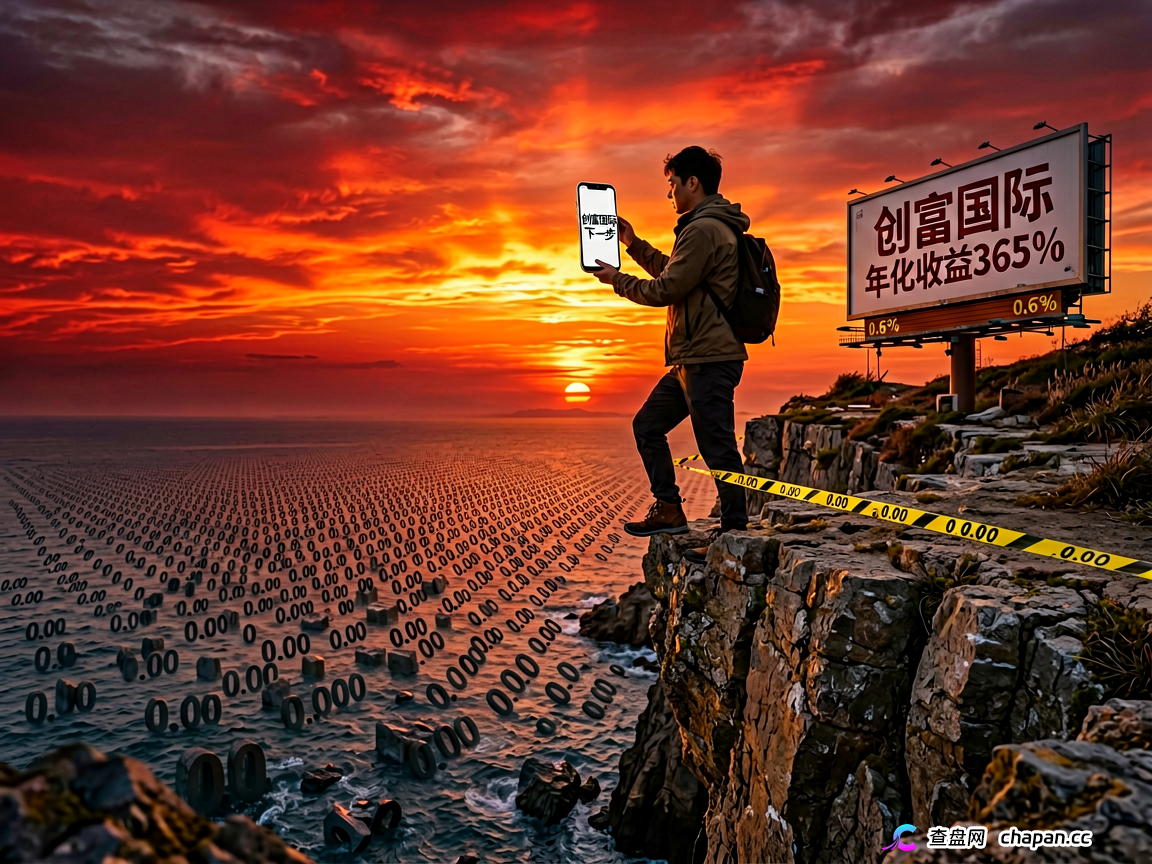 创富国际稳赚神话背后的黑平台真相：外汇收割与资金盘崩盘风险全解析(1)